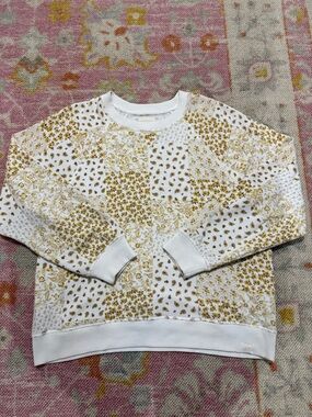 American Eagle Bandana Patchwork Crewneck